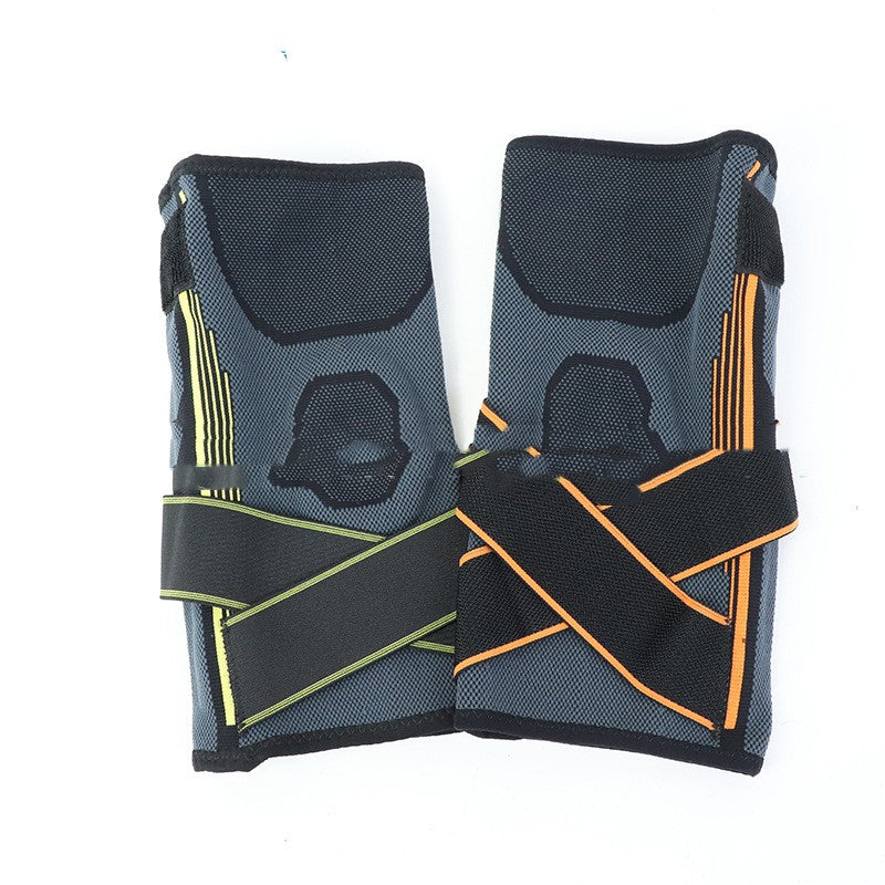 Striped Compression Sports Mountaineering Knee Protectors